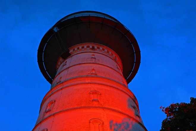 Beleuchtung Frintroper Wasserturm
