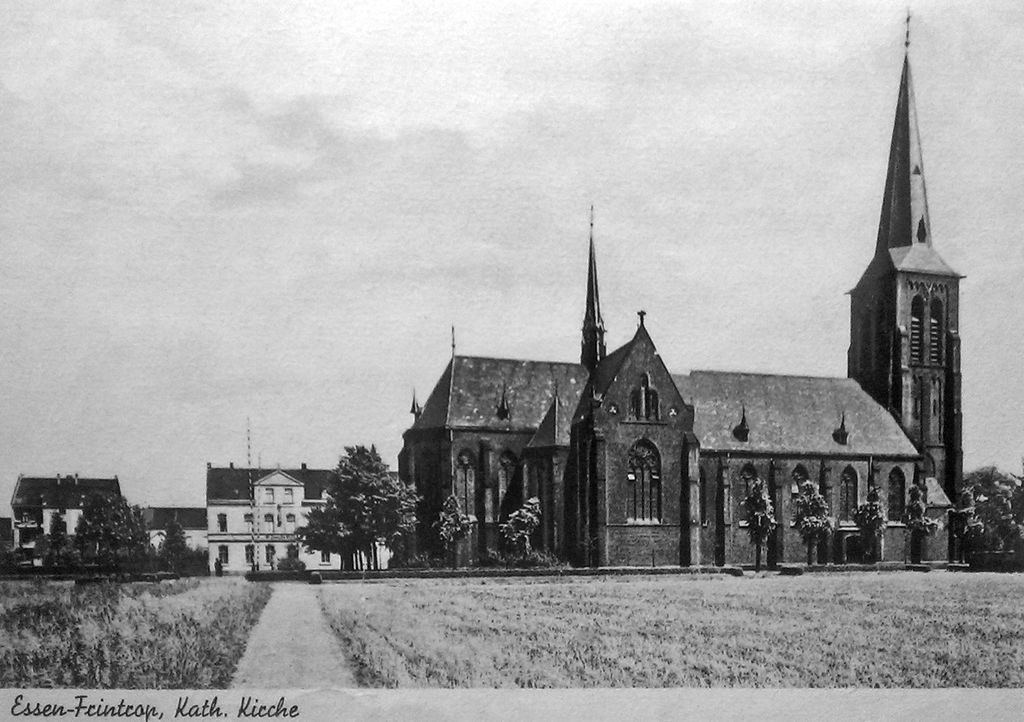 Essen Frintrop St. Josef Kirche um 1900